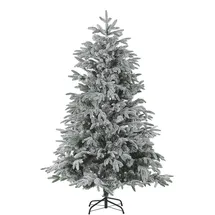 Beliani Weihnachtsbaum 180 cm Weiß