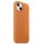 Apple iPhone 13 Leder Case mit MagSafe goldbraun