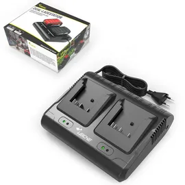 Leicke Dual-Slot Akku Ladegerät 14,4–18V 6A