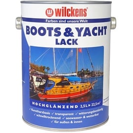 Wilckens Boots & Yachtlack, 2,5 l, farblos,