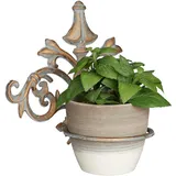 Relaxdays Wand Blumenhalter Barock,