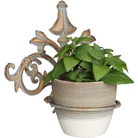 Relaxdays Wand Blumenhalter Barock,