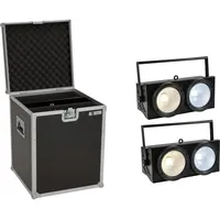 Eurolite Set 2x Audience Blinder 2x100W LED COB CW/WW
