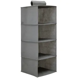 Infactory Hängeorganizer für Kleiderschrank mit 4 Fächern