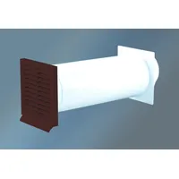Quellmalz 12.34005B Mauerkasten Ø 150 mm BRAUN