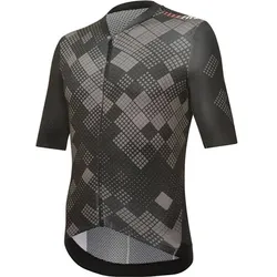 RH+ Herren Trikot Fahrradtrikot Diamond Jersey, Schwarz, M