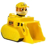 Paw Patrol – Rescue Racer – Rubble im Bagger – Fahrzeug mit integrierter Figur