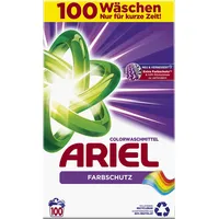 Ariel Waschmittel Pulver, Waschpulver, Color Waschmittel, 100 Waschladungen, Farbschutz (6.5 kg)