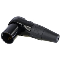 Rean AV RC5MR-B XLR-Steckverbinder Stecker, gewinkelt Polzahl: 5 1