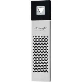 Triangle Aromareibe Handreibe 1-tlg. Silber