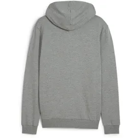 Puma teamGOAL Casuals Kapuzenjacke Herren Medium Gray Heather/White 3XL