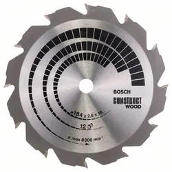 BOSCH Kreissägeblatt Const 2608641200