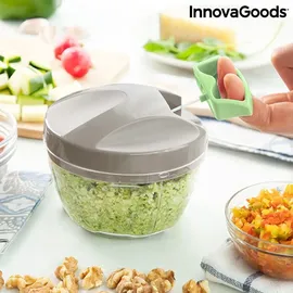 InnovaGoods Manueller Mini-Zerkleinerer mit Seilzug Spinop InnovaGoods