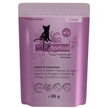 Catz Finefood Classic 16 x 85g Katzennassfutter No.11 Lamm & Kaninchen