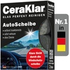 CeraKlar AutoScheibe, 2 Glasreiniger kratzfrei, Scheibenreiniger Auto für schnelle Reinigung, Auto Scheibenreiniger, Autoschwamm außen Scheibe