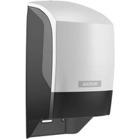 Katrin Toilettenpapierspender Inclusive System, 77496, Kunststoff, für 2 Mini Jumbo Rollen, weiß