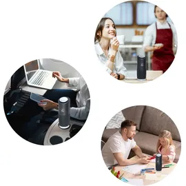 toGo Filter Akku-Luftreiniger tragbar (schwarz)