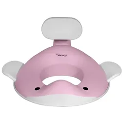 KINDSGUT Toilettenaufsatz Wal zartrosa