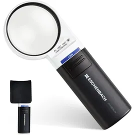 Eschenbach Handlupe mit LED-Beleuchtung Vergrößerungsfaktor: 4 x Linsengröße: (Ø) 60mm