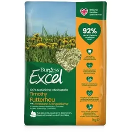 Burgess Excel Löwenzahn Ringelblume natürliches Futterheu mit und - 1 kg