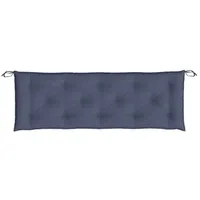 VidaXL Gartenbank-Auflage Marineblau 150x50x7 cm Oxford-Gewebe