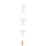 r√§der design Engelskette 90 cm weiß
