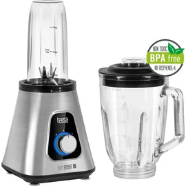 Teesa Easy EXPERT GO 1300 W, Glasbecher mit einem Fassungsvermögen von 1,5 l, zum Zerkleinern von Eis, TSA3549