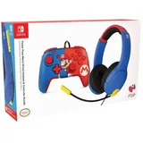 PDP Bundle Mario Nintendo Switch (Switch), Gaming Controller Mehrfarbig