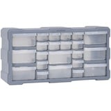 Tidyard Multi-Schubladen-Organizer 22 Schubladen Kleinteilemagazin Sortierkasten Sortimentskasten Sortimentsbox Schraubenbox Sortierbox für Kleinteile ordnungssystem Werkstatt, 49x16x25,5 cm