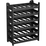 ARTECSIS Weinregal 36 Flaschen Schwarz