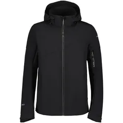 Softshelljacke »H SOFTSHELLJACKE BARMSTEDT«, (1 St.), mit Kapuze, Gr. 48, BLACK, , 32325738-48