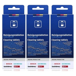 BOSCH 3x Bosch TCZ6001 Reinigungstabletten für Kaffeevollautomaten Reinigungstabletten