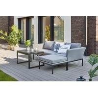 Primaster Arona Lounge Set mit Sunbrella grau