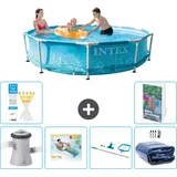 Frame Pool Rund - 305x76 Cm - 7-teilig  S270
