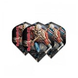 WINMAU Rock Legends Iron Maiden Trooper Rhino Extra Thick Dart Flights - 1 Satz pro Packung (Insgesamt 3 Flüge)