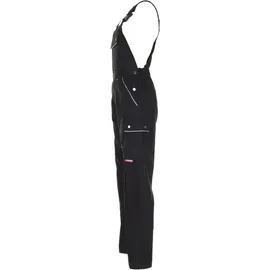 Planam Canvas 320 Latzhose Schwarz/Schwarz, 54