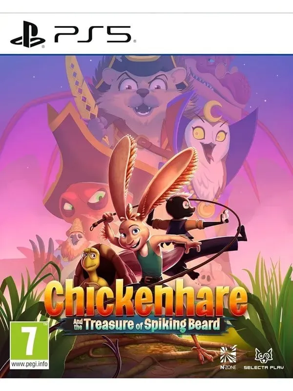 Chickenhare and the treasure of Spiking-Beard - Sony PlayStation 5 - Platformer - PEGI 7