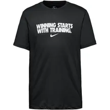 Nike T-Shirt schwarz XL