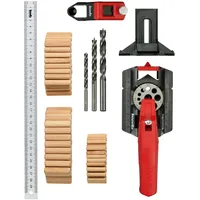 KWB Dübelhilfe/Dübellehre Set inkl. je 50 Dübel und 1