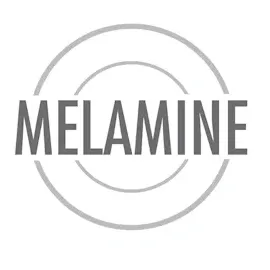 APS 83869 Tablett PURE, Ø 38 cm, Höhe 2,5 cm, Melamin, weiß