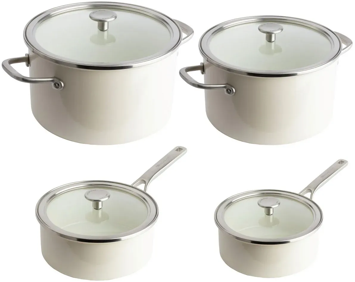 KitchenAid Topfset 4-tlg. COOKWARE - B/H/T ca. 24,00x36,00x44,00