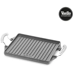 Griddle aus Gusseisen 27X21Cm. Rechteckige Griddle aus Gusseisen 27X21Cm. Vaello