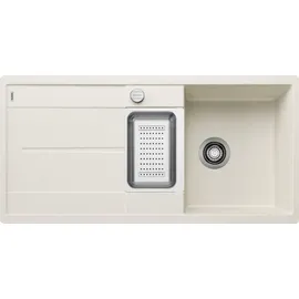 Blanco Metra 6 S-F links Flächenbündig silgranit softweiß Handbetätigung 990 x 490 mm
