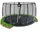 EXIT TOYS Dynamic ebenerdiges Trampolin 366 cm inkl. Sicherheitsnetz schwarz