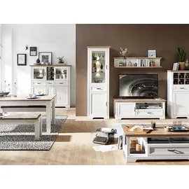 Innostyle Highboard 143 x 150 x 42 cm Pinie hell / Artisan Eiche