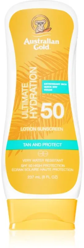 Australian Gold Lotion Sunscreen schützende Pflege gegen Sonnenstrahlung SPF 50 237 ml