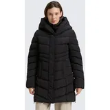 Tom Tailor Damen Puffer-Mantel im 2-in-1-Look - M