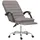 vidaXL Bürostuhl mit Massagefunktion Stoff Taupe