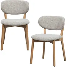 Tchibo Udar Holzstuhl naturfarben 2er Set