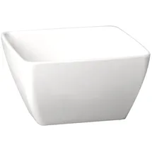APS Schale FRIENDLY Bowl, weiß, hergestellt auf gebrauchtem Plastik, 100% umweltschonend, 19,0 x 19,0 x 9,0 cm H: 9 cm